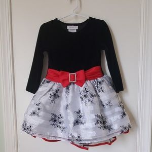Bonnie Jean Holiday Dress Size 3T